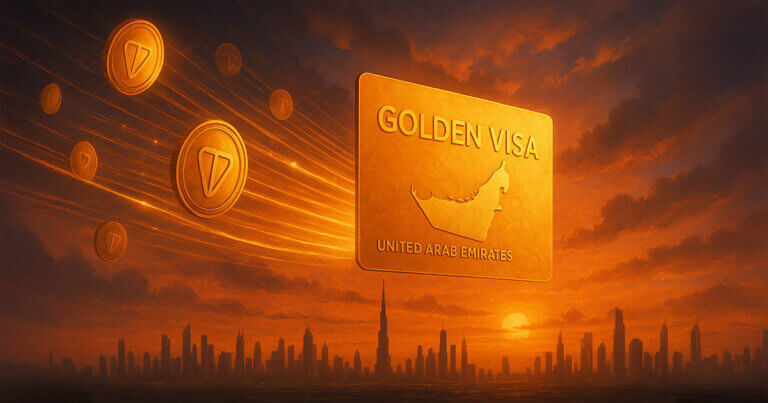 TON Blockchain Now Lets You Get UAE Golden Visa by Staking Crypto